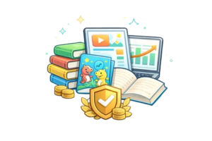 Catalogue complet de produits physiques et digitaux LearnyKids