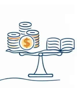 icone equilibre revenus et passion activite learnykids