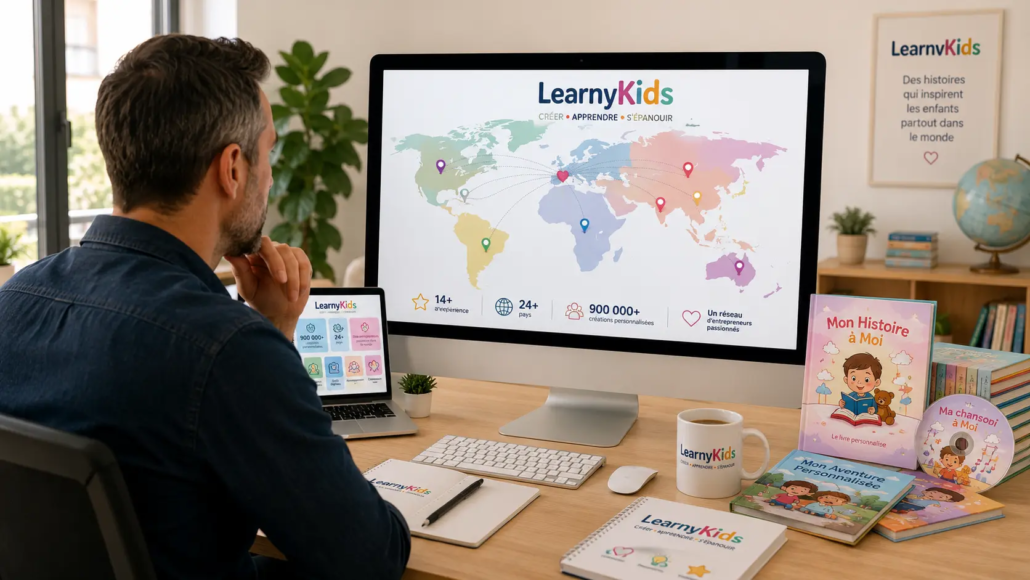 Développement international de LearnyKids dans plus de 24 pays