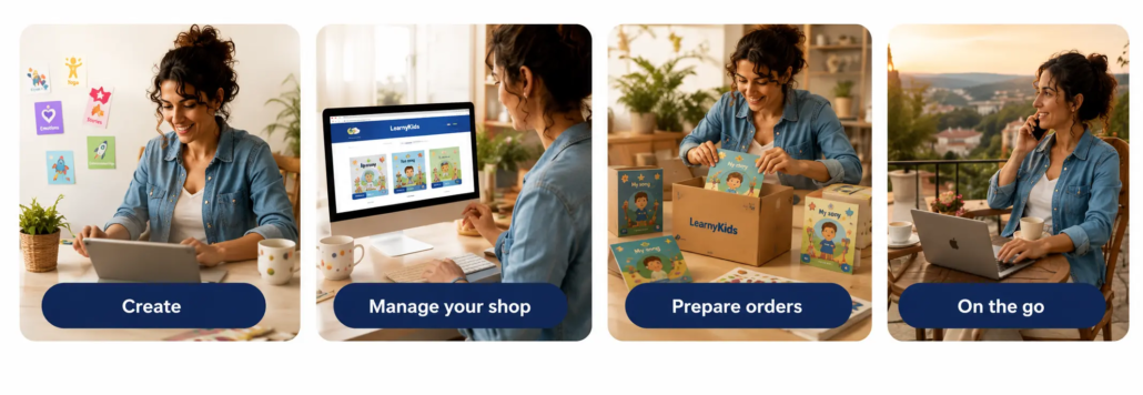 LearnyKids Excellence Pack – create, manage your online shop, prepare orders and work flexibly