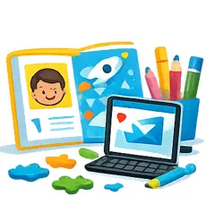 learnykids-supports-creatifs-personnalises-enfants supports créatifs personnalisés pour enfants learnykids livres et activités