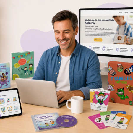 Pack Excellence LearnyKids avec site e-commerce, produits personnalisés et Academy