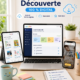 Texte alternatif : Programme Découverte LearnyKids 100 % digital avec accès aux outils, ressources et formations en ligne
