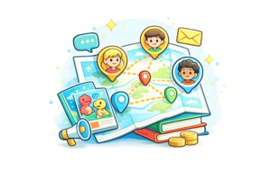 Réseau actif de partenaires et distributeurs LearnyKids